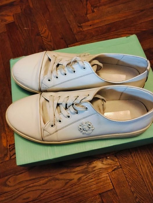 Кроссовки, кеды кожаные женские