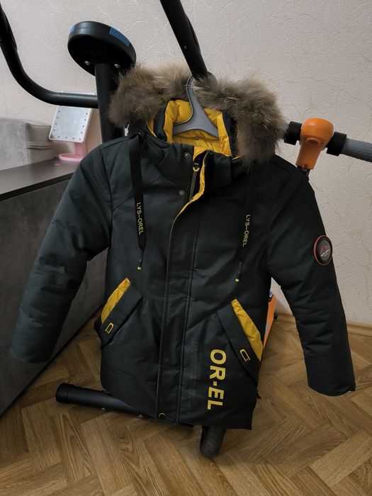 Куртка зимова 128 зріст