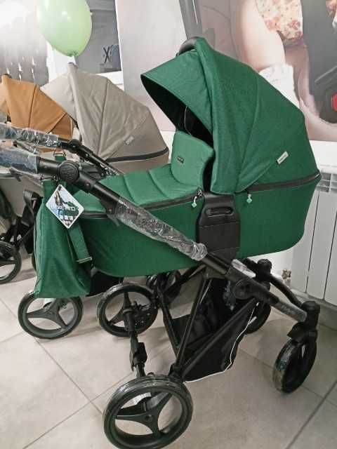 Nowy wózek wielofunkcyjny FLAVIO BEBETTO 12 Zielony Hit! 2w1/3w1/4w1