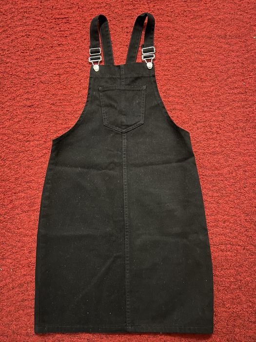 Джинсовый комбинезон с юбкой размер 36