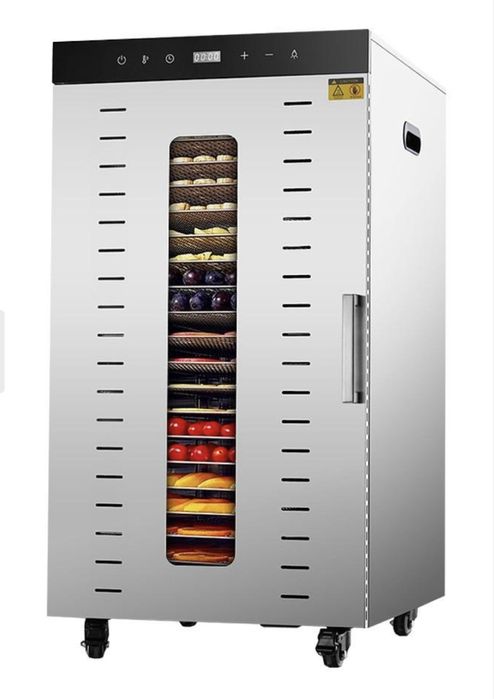 Сушка Дегідратор промисловий овочі фрукти мʼясо 24 решітки 2000w