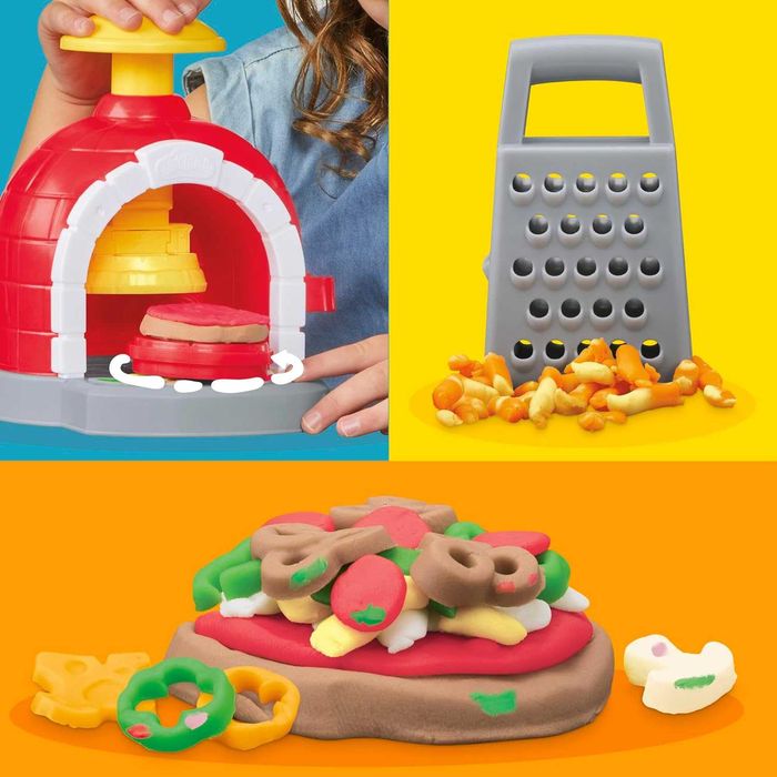 Play-Doh Kitchen Creations Pizza Печемо піцу