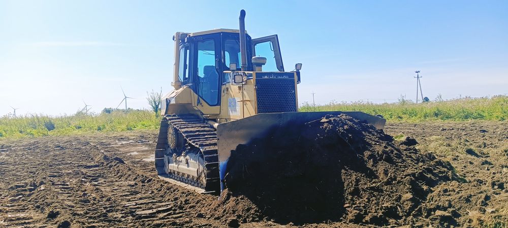 Spycharka spych koparka Niwelacja  równanie