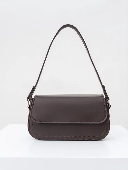 Сумка кросбоді шоколадний колір