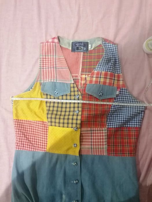 Vestido de ganga