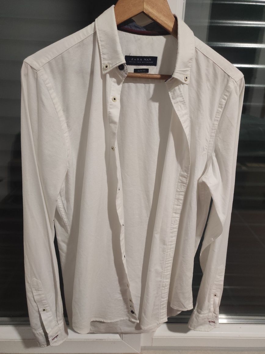 Camisa branca hotsell zara masculina