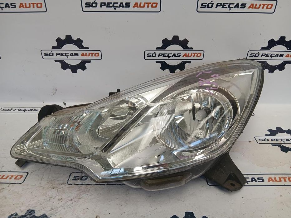 FAROL ESQUERDO BRANCO CITROEN DS3 DSTYLE 1.6VTI 16V ANO: 2012