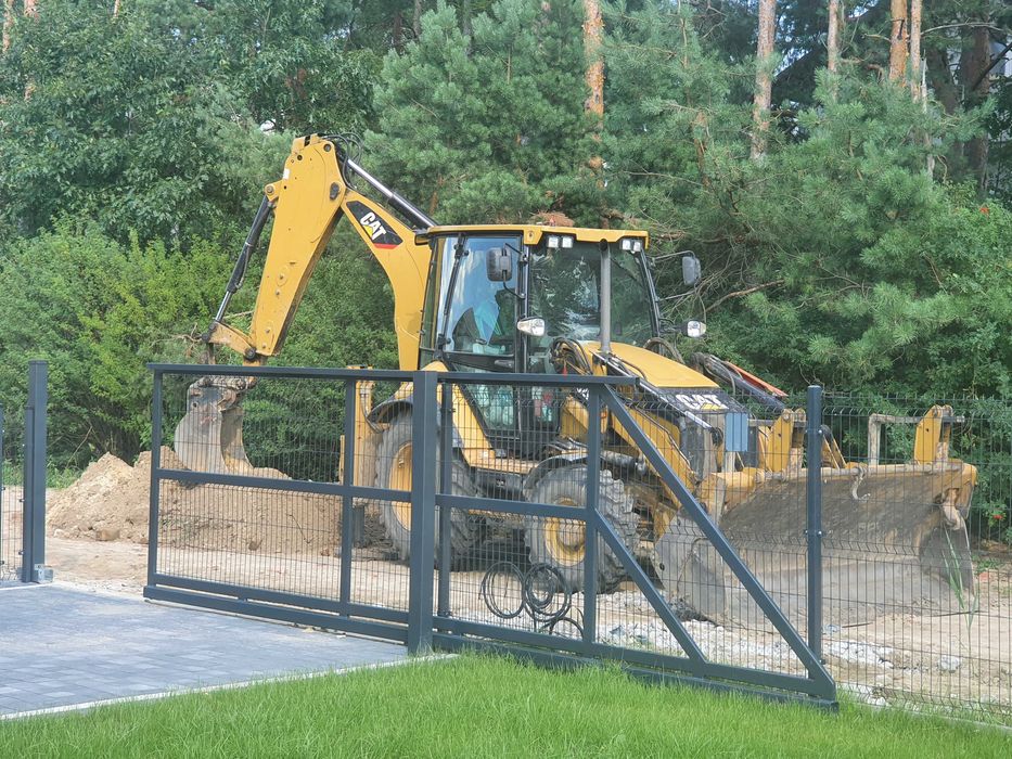 Usługi koparko-ładowarka, wykopy, roboty ziemne, rozbiórki, piach ziem