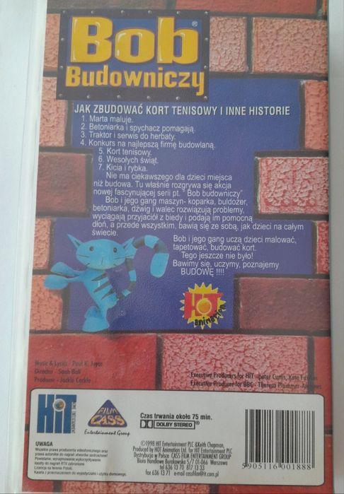 VHS Bob Budowniczy