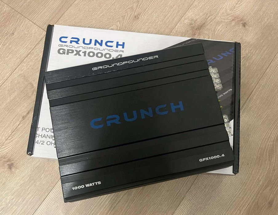 Sprzedam wzmacniacz samochodowy Crunch GPX1000.4