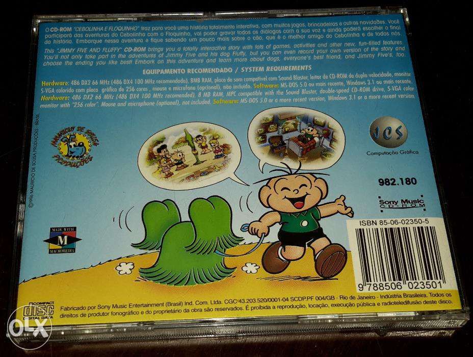 Jogo Cebolinha & Floquinho para computador