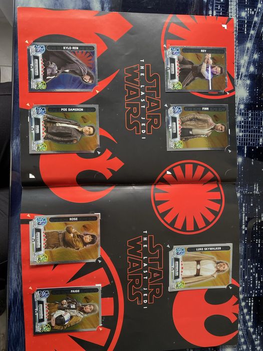 Caderneta cromos Star Wars Force Attax