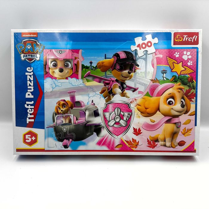puzzle Trefl 100 elementów dla dzieci Psi Patrol