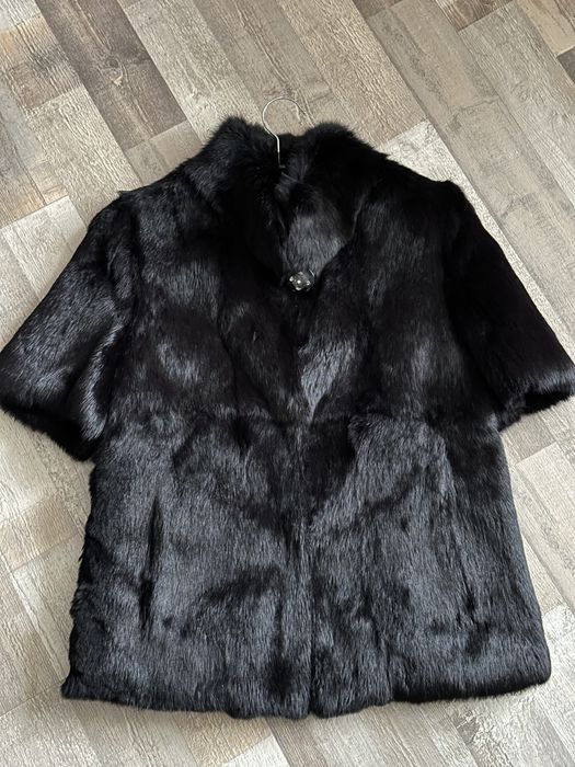 Жилетка з хутра кроля