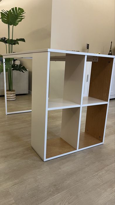 Mesa de Escritório Moderna Branca