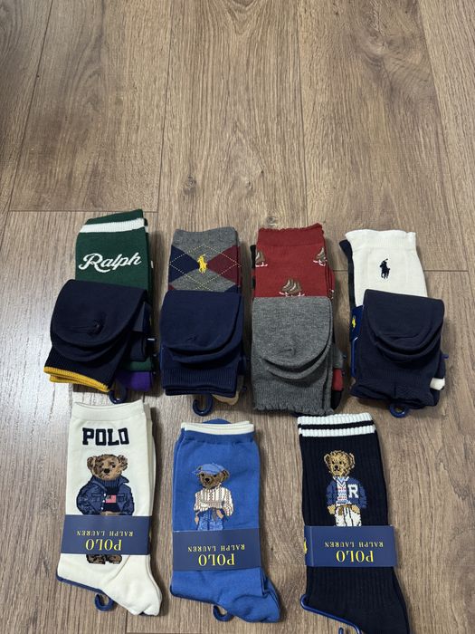 Шкарпетки   Polo Ralph Laurent 1пара 850 . Комплект 3пари-1050