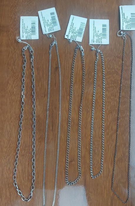 Продаются серебряные цепочки