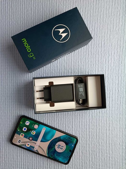 Motorola moto g52 4/128 GB - stan idealny, jak nowa (pudełko)