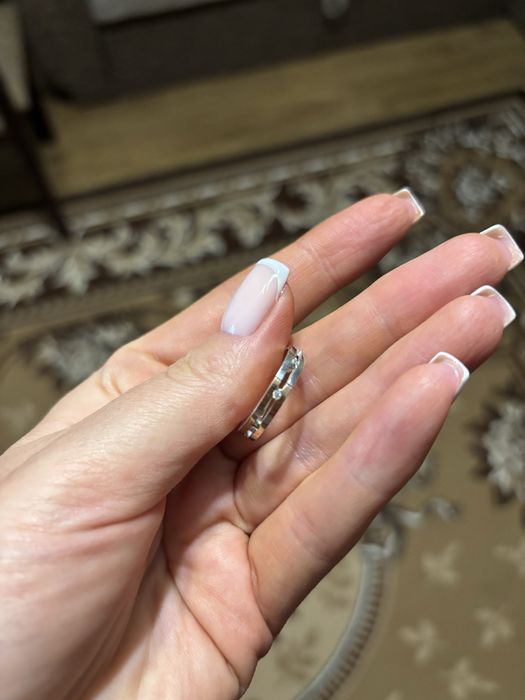 Каблучка, срібло 925, золото 375, кольцо