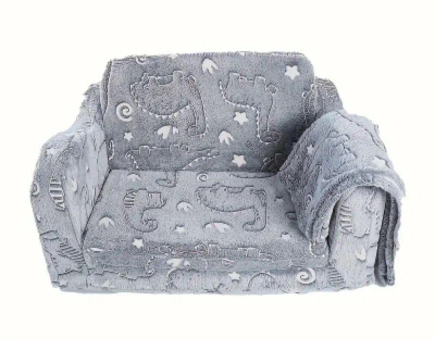 Sofá infantil novo e retrátil para transformar em cama