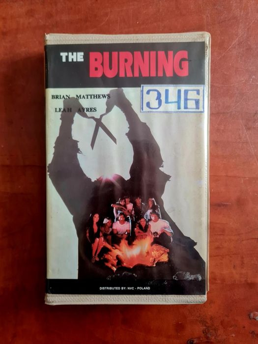 The Burning Płomienie NVC VHS