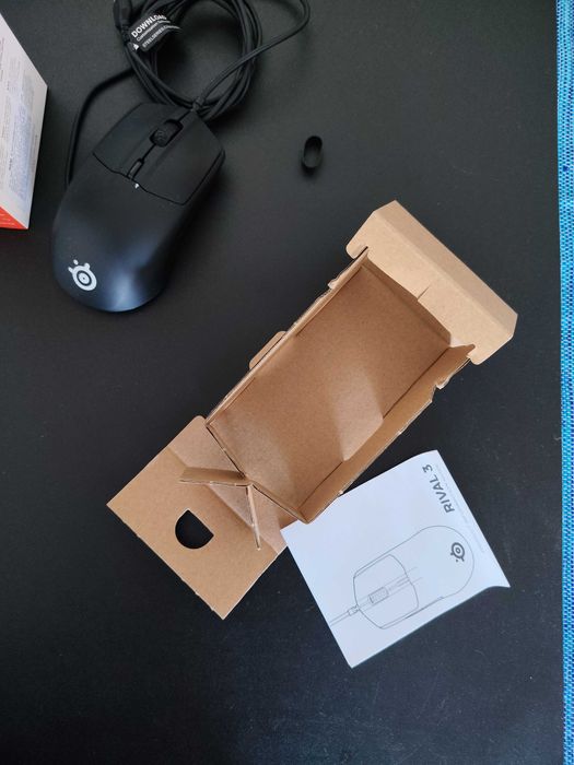 Rato Gaming STEELSERIES Rival 3 (2ª Geração - Preto)