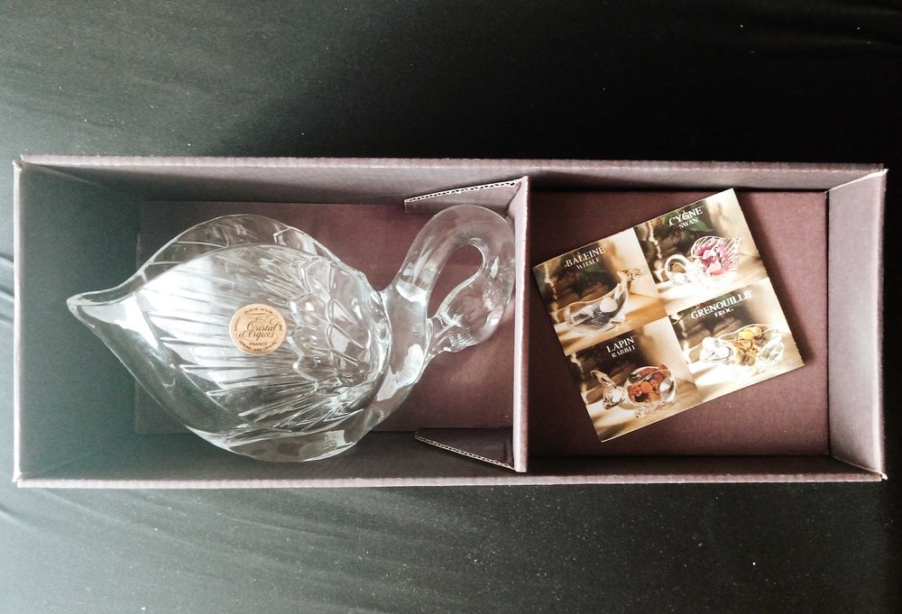 Cisne Cristal D'Arques novo na caixa