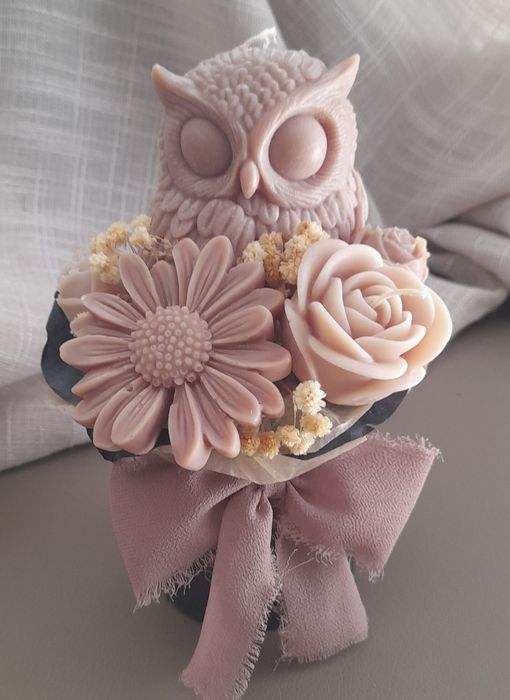 Mini flowerbox ze świec sojowych