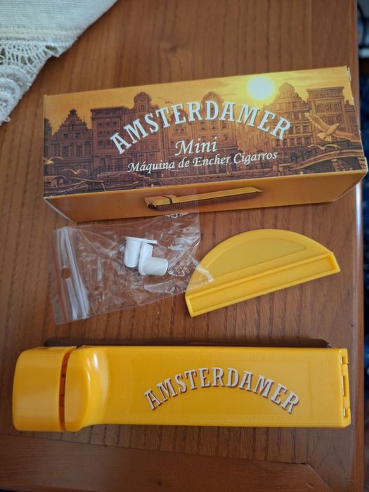 Mini Máquina de Encher Cigarros Amsterdamer