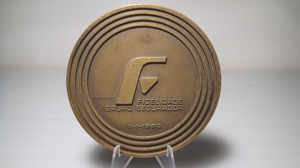 Medalha em Bronze da Companhia de Seguros Fidelidade