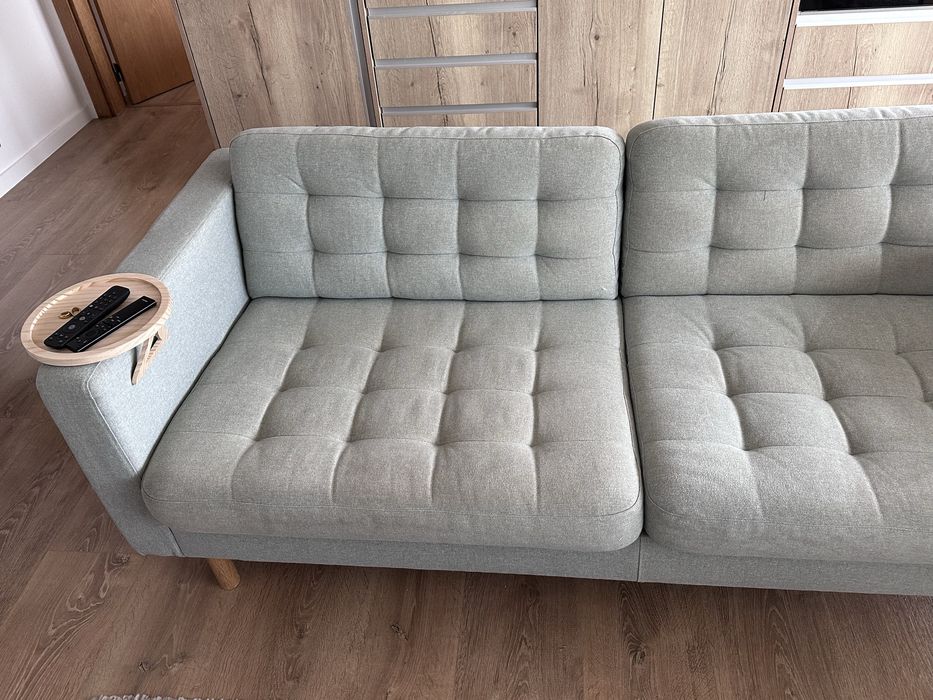 Sofá IKEA LANDSKRONA + Repousa Pés