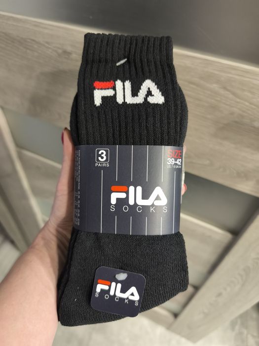 Skarpety męskie Fila 3-Pak 39-42