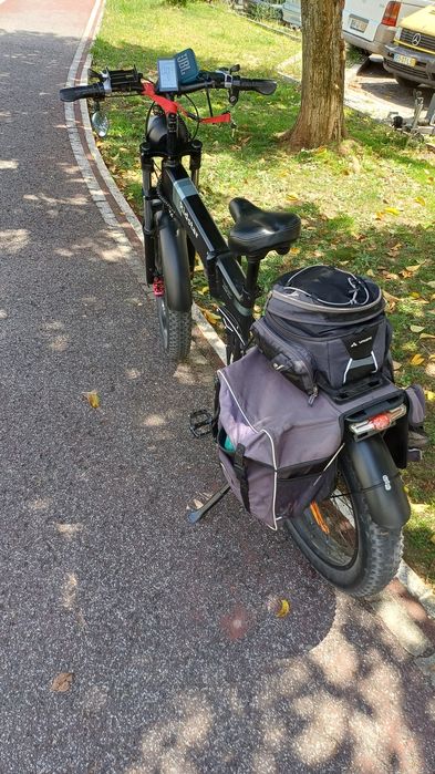 Bicicleta eléctrica ridestar com 390 miles