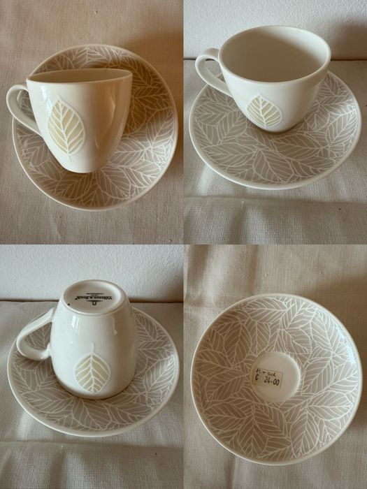 Вінтаж: елементи із сервізу Villeroy & Boch City Park , Damasco Weiss