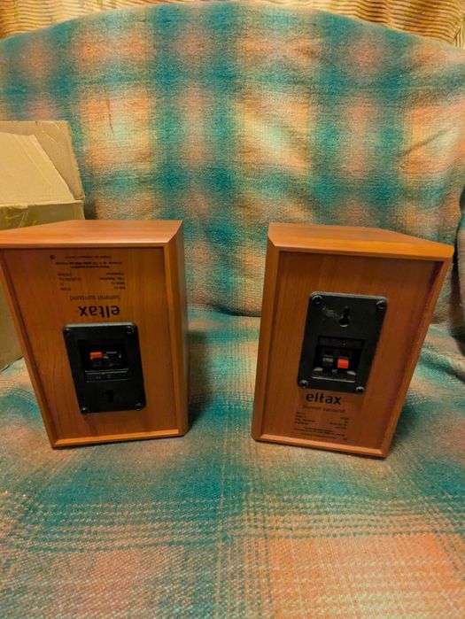 Satelity Eltax summit surround 2szt. B.dobry stan.