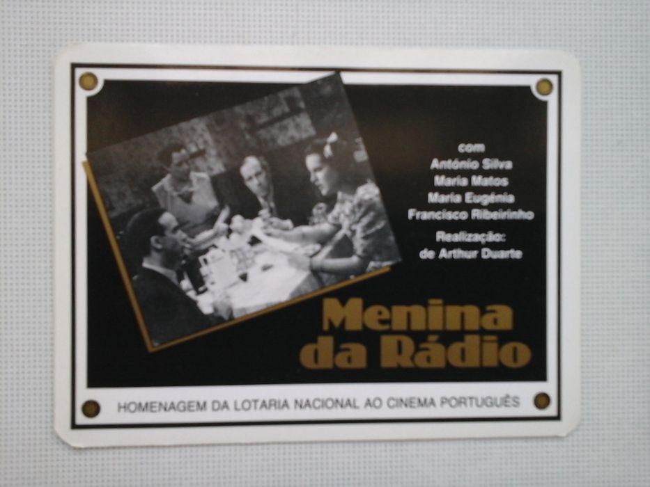 Calendários de bolso tema: Cinema Português