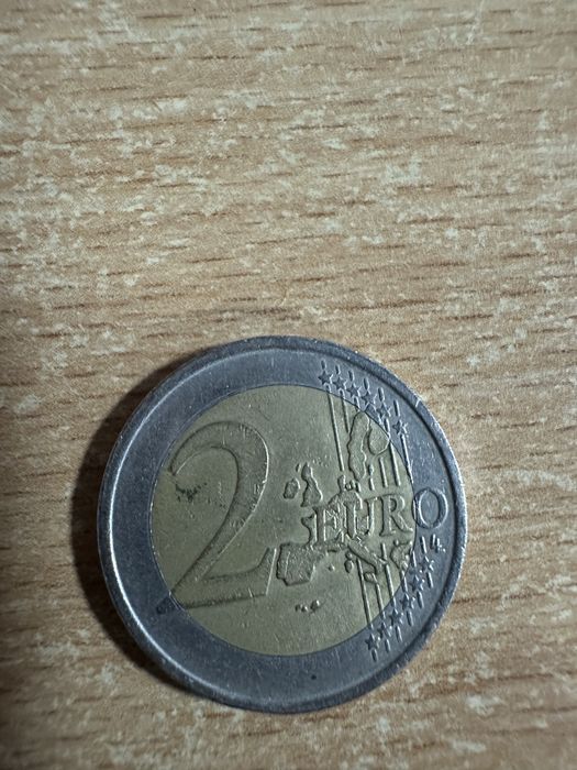 2 euro юбілейна монета 2002 рік