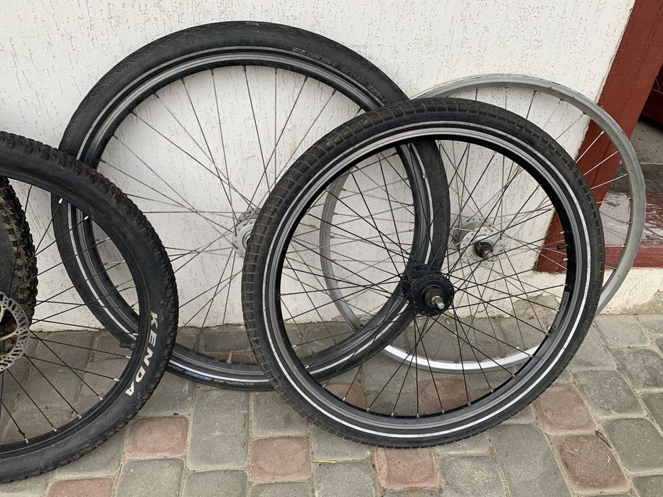 Колесо з динамовтулкою  26 з резиною