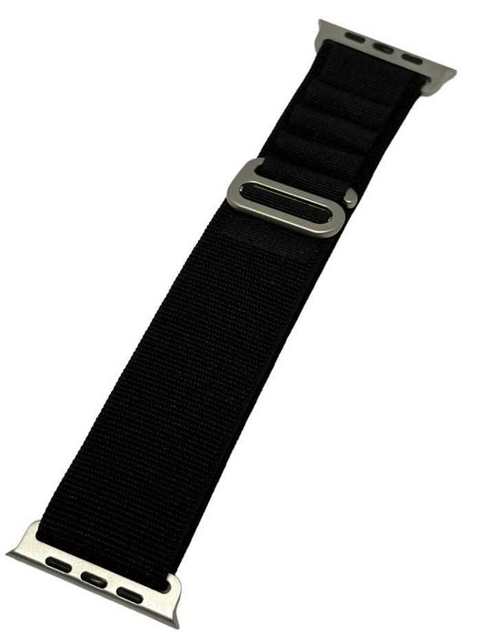 Apple Watch 42/44/45mm Opaska Pasek Materiałowy Czarny kod 1958