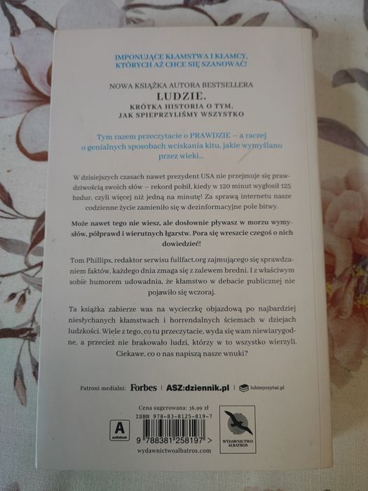 " PRAWDA Krótka historia wciskania kitu" Tom Phillips