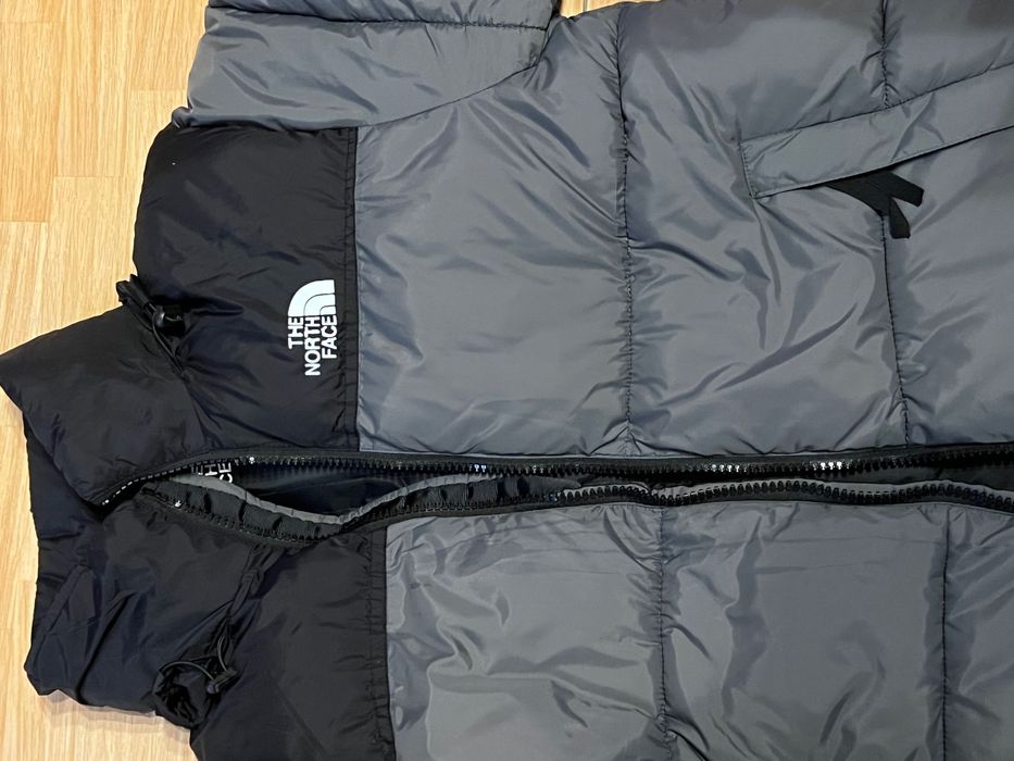 Casaco the north face preto e cinza