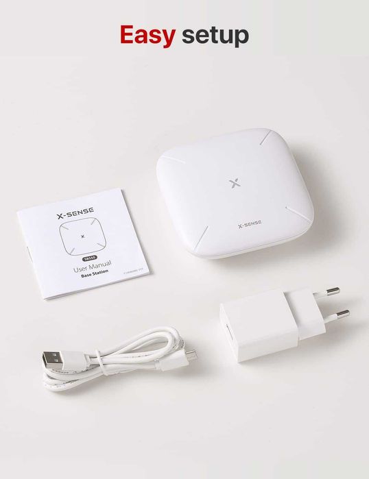 X-Sense SBS50 – stacja bazowa Smart Home 50 urządzeń system alarmowy