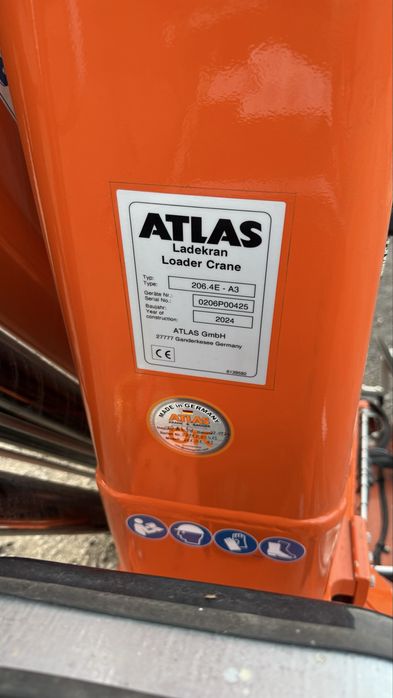 кран маніпулятор Atlas 206.4E