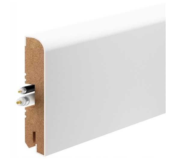 Listwy przypodłogowa MDF - Białe - NOWE