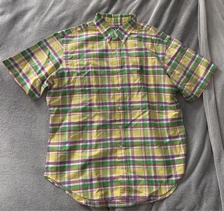 Ralph lauren polo koszula krata XL CLASSIC FIT