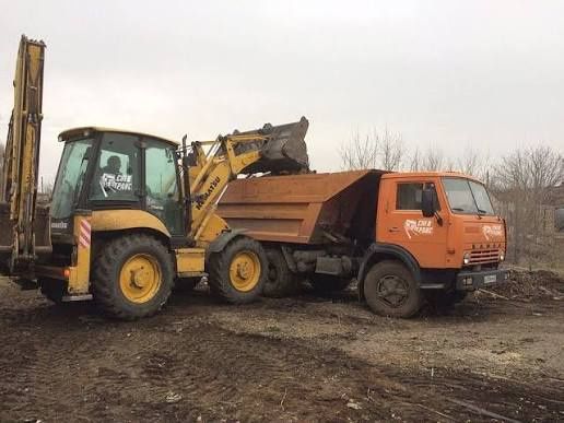 Екскаватор Камаз ДАФ МАН Аренда самоскидів Вивіз сміття