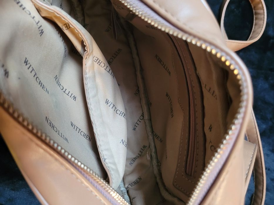 Torebka listonoszka camel Witchen karmelowa