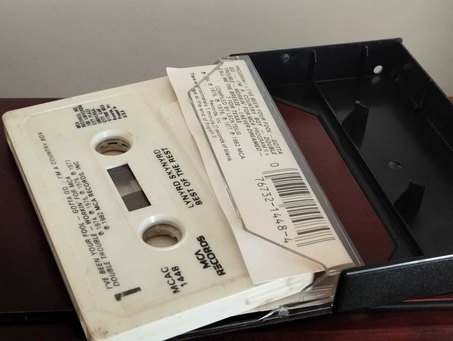 Lynyrd Skynyrd "Best Of The Rest" Cassete Audio