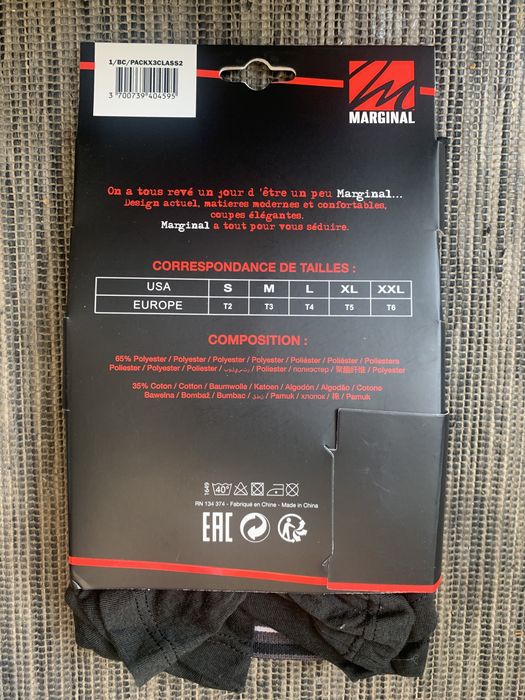 Pack Boxers, novos, tam S