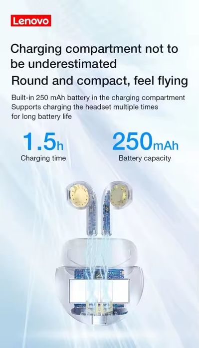Phones / auriculares da Lenovo , novos e selados